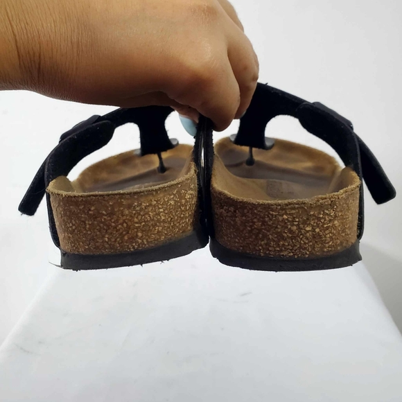 🌺Birkenstock Gizeh Black Women's Sandal Regular EU 35 - Picture 7 of 12